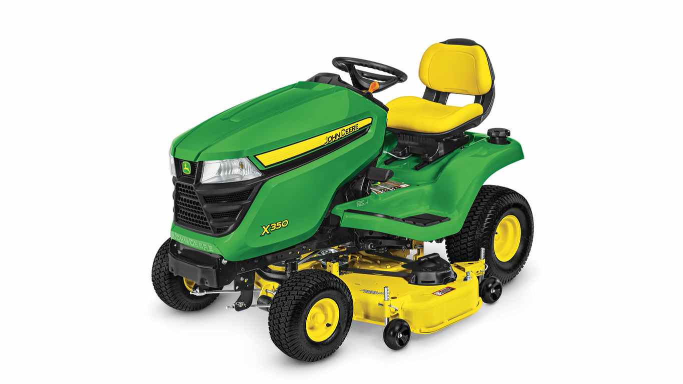 John Deere - 300 Series - X350 Lawn Tractor with 48-inch Deck John Deere - 300 Series - X350 Lawn Tractor with 48-inch Deck