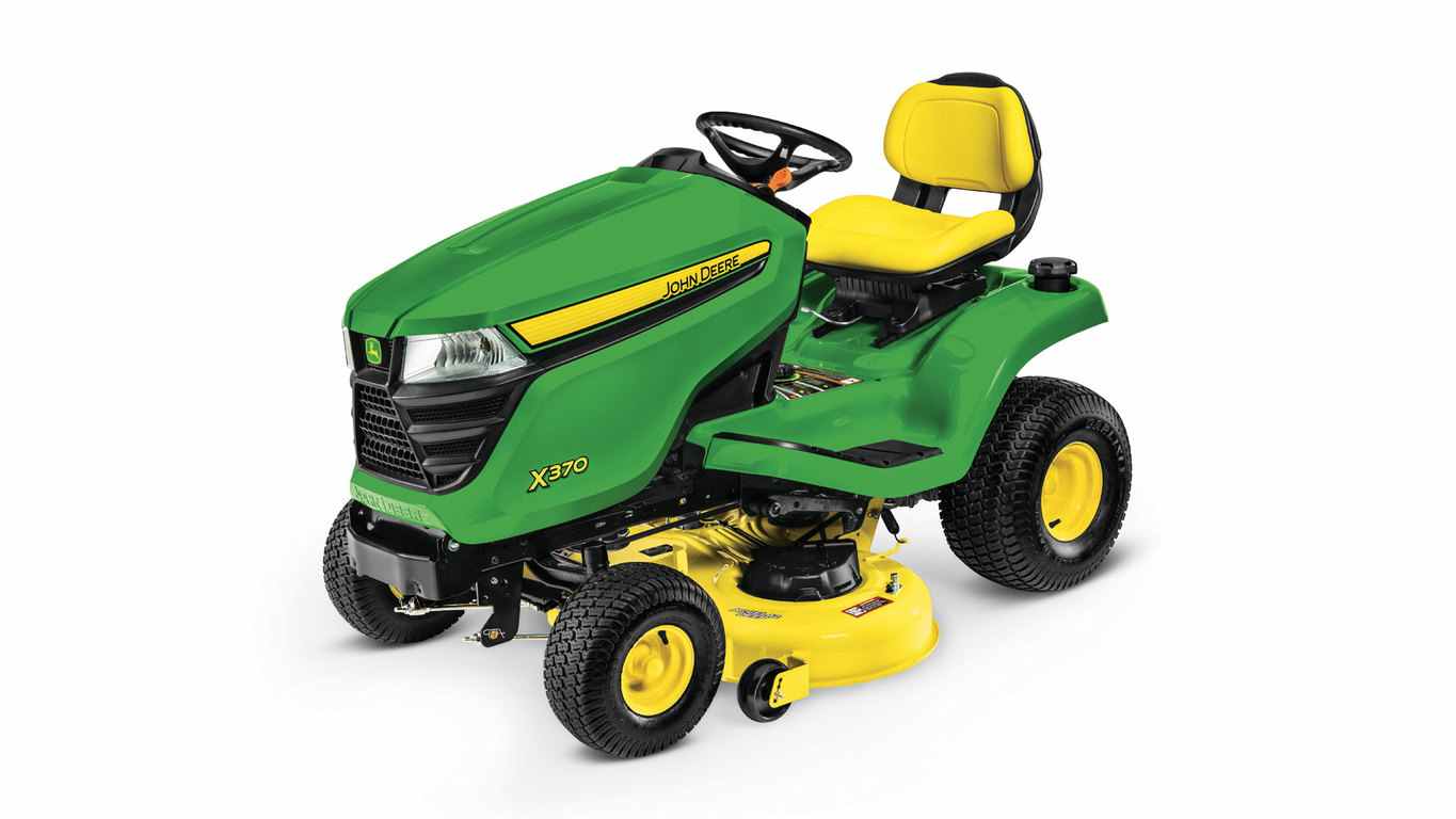 John Deere - 300 Series - X370 Lawn Tractor with 42-inch Deck John Deere - 300 Series - X370 Lawn Tractor with 42-inch Deck